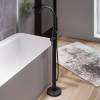 Смеситель для ванны и душа Damixa Scandinavian Pure 365000300 отдельностоящий, матовый чёрный фото 2