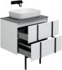Тумба с раковиной Allen Brau Reality 1.32004.WM белый матовый, 71x50 фото 15