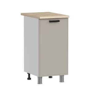 Кухонный модуль напольный Аленушка Магнолия Н 400 Н00240005 керамика,скоба черный