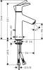 Смеситель для раковины Hansgrohe Talis S 72020000 фото 3