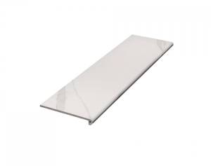 Ступень Exagres Silk Peldano ML Statuario Calipso Matt C-1 фронтальная 33x120