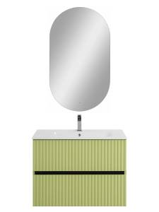 Тумба под раковину Art&Max Torino AM-TORINO-800-2C-SO-MN-P Мята, 80x43.8x57