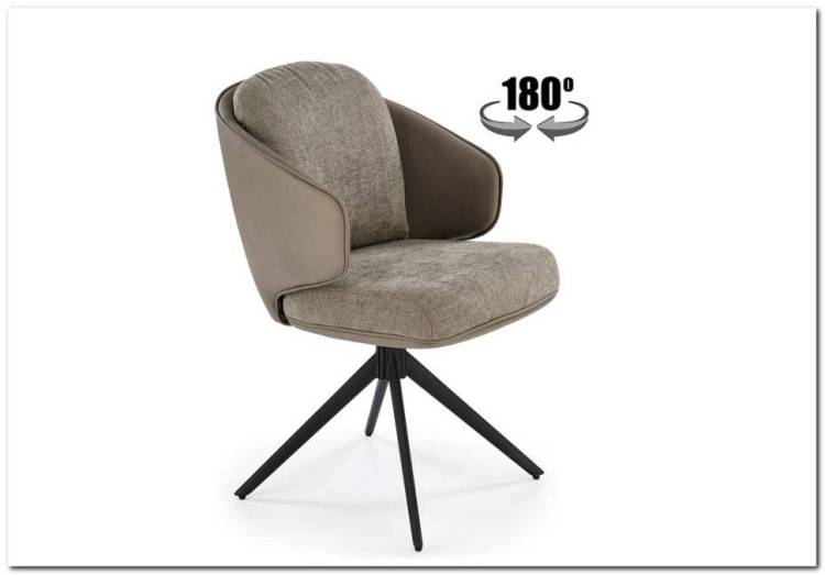 Стул кухонный Halmar K554 V-CH-K/554-KR-POPIELATY серый/светло-серый/черный