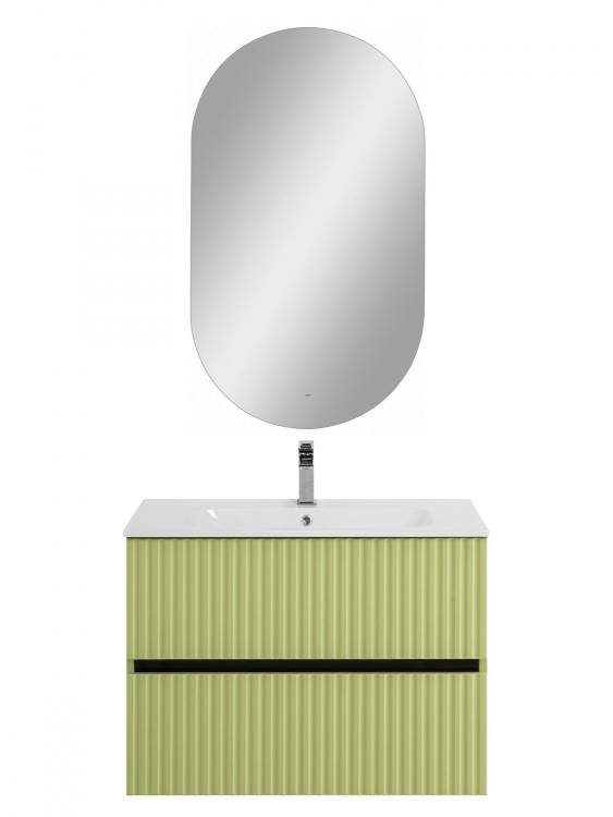 Тумба под раковину Art&Max Torino AM-TORINO-800-2C-SO-MN-P Мята, 80x43.8x57