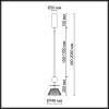 Подвесной светодиодный светильник Odeon Light Exclusive Jazz 5475/10LG фото 2