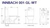 Унитаз компакт Weltwasser Innbach 001 GL-WT белый фото 2