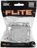 Выключатель 1-клавишный IEK Flite FI-V10-1-10-1-K47 алюминий фото 6