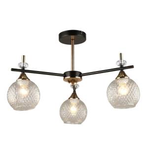 Потолочная люстра IMEX Md.4892 MD.4892-3-S COFFEE+FGD