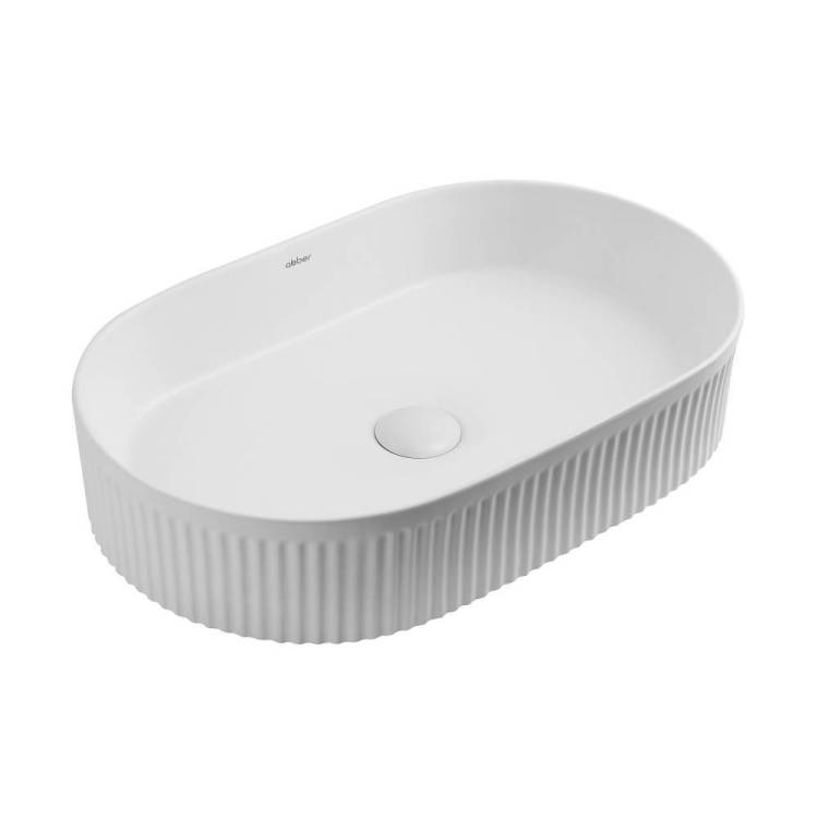 Раковина Abber Bequem AC2116MW 58 см, белая матовая