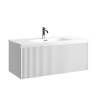 Тумба с раковиной Sancos Snob R 1.0 Bianco, 100x42.6