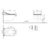 Крышка-сиденье TOTO Washlet TCF896CG#NW1 383x579x146 мм, с биде и дистанционным управлением, белый фото 2