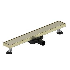 Душевой трап Wasserkraft Niers (Нирс) 30D60BG золото матовое, 60 см