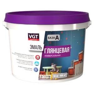 Эмаль универсальная VGT ВД-АК-1179 глянцевая бежевая RAL 1014 2.5 кг
