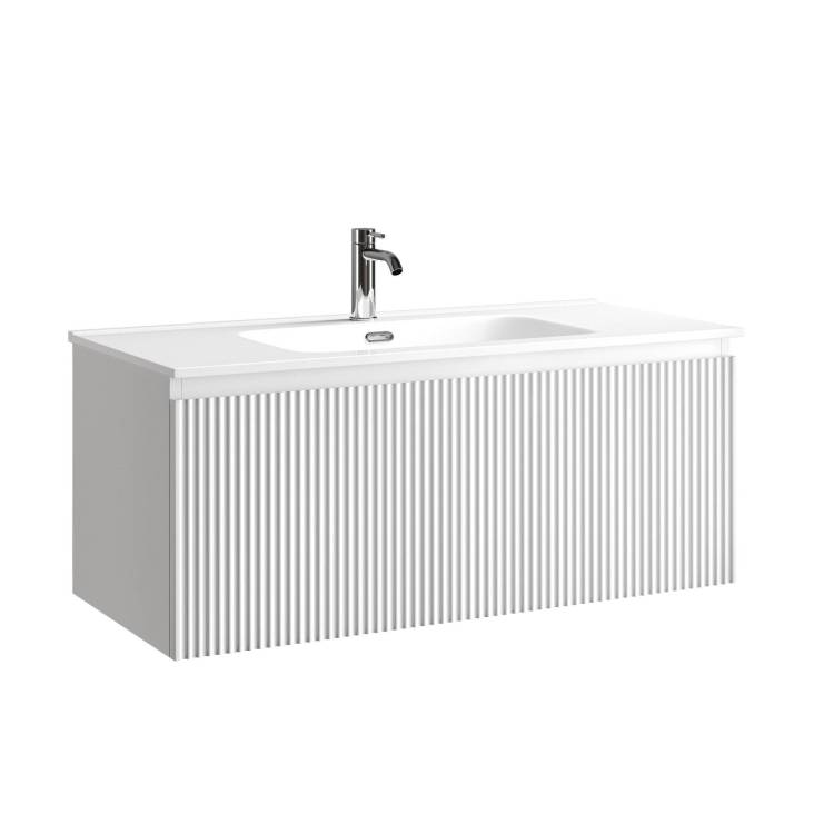 Тумба с раковиной Sancos Snob R 1.0 Bianco, 100x42.6
