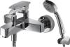 Смеситель для ванны с душем Bravat Riffle F672106C-B с лейкой