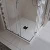 Поддон для душа BelBagno Uno TRAY-MR-UNO-A-90-35-W-NO с сифоном и чёрной матовой декоративной накладкой, 90x90 фото 3