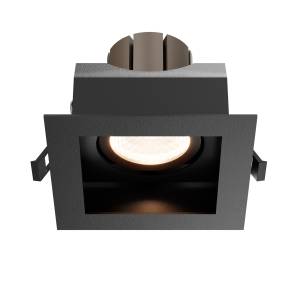 Встраиваемый точечный светодиодный светильник Technical Metal Modern DL008-12W2.7-3-4K-B