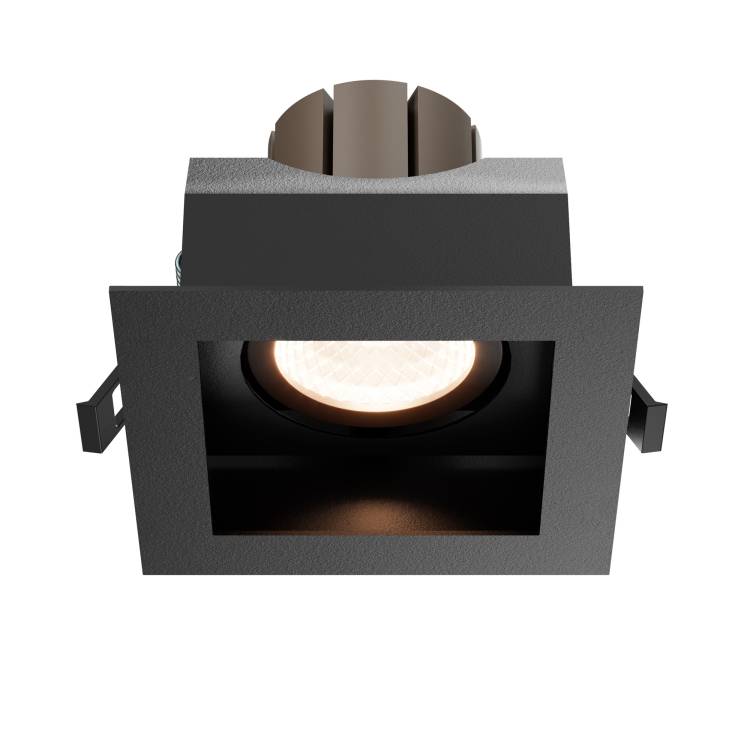 Встраиваемый точечный светодиодный светильник Technical Metal Modern DL008-12W2.7-3-4K-B