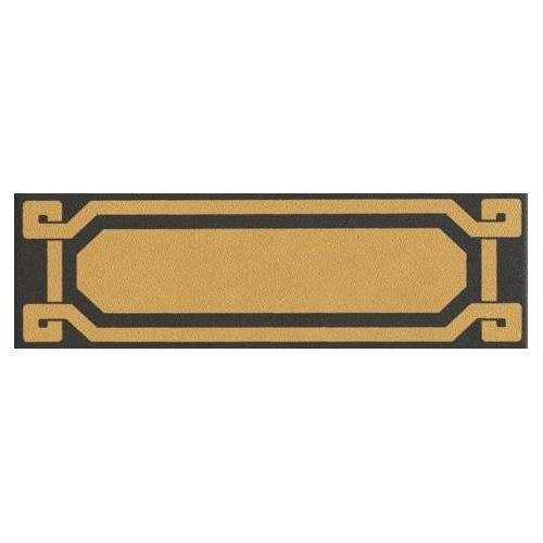 Бордюр Ceramiche Grazia Old England OELDB2 List Black Leeds 6x20