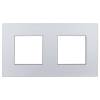 Рамка 2-постовая IEK Skandy SK-M22-M-K23 серебряный фото 3