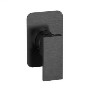 Смеситель для душа Remer Absolute AU30CFP черный брашированный хром