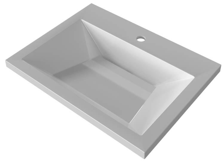 Раковина Stella Polar Лира SP-00001855 белая, 60x45