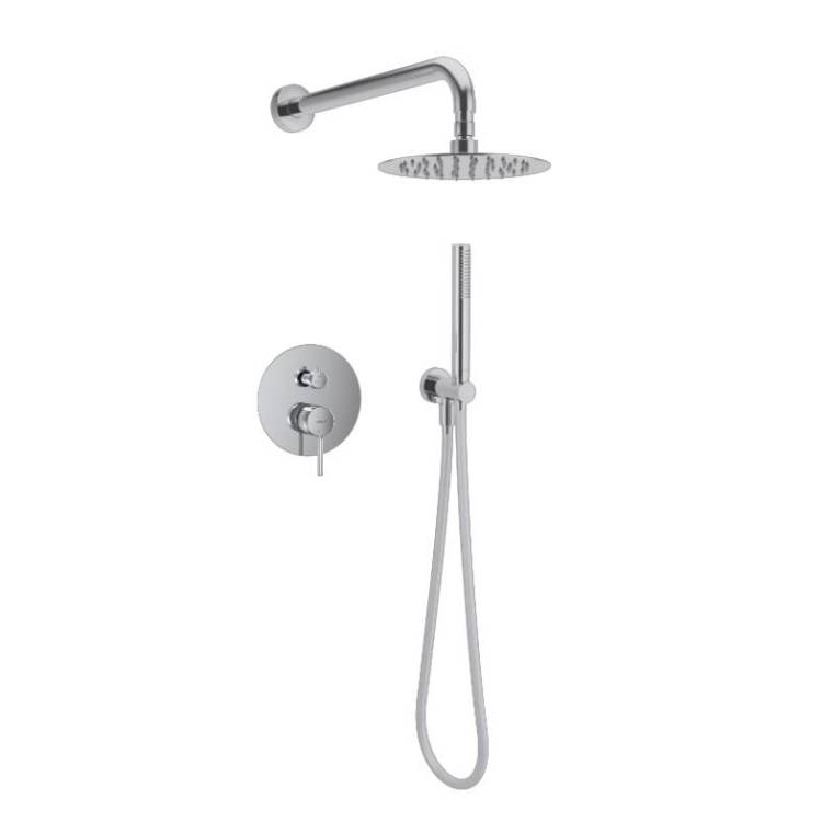Душевая система Excellent Pi AREX.SET.1247CR хром, встраиваемая