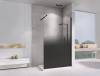 Душевая перегородка Abber Immer Offen AG69121BD 120x200, профиль Черный фото 2