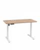 Стол с регулировкой высоты Stool Group Mction SG SNELCE2white 120wood K361PW DUAL светлое дерево