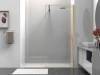 Душевая перегородка Vincea Walk-In VSW-1HS900CLG профиль брашированное золото, стекло прозрачное, 90x200 фото 2