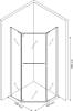 Душевой уголок Cerutti Spa ZP91B 90x90, профиль черный фото 9