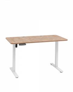 Стол с регулировкой высоты Stool Group Mction SG SNELCE2white 120wood K361PW DUAL светлое дерево