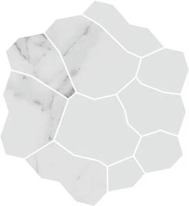 Декор Kerama Marazzi Марсель KMD2HID020GR наборный серый светлый матовый обрезной 31.5x34.2