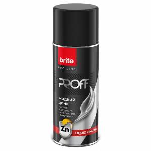 Состав холодного цинкования для металла Brite Pro Line 520 мл