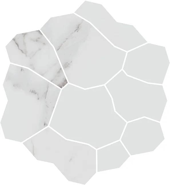 Декор Kerama Marazzi Марсель KMD2HID020GR наборный серый светлый матовый обрезной 31.5x34.2