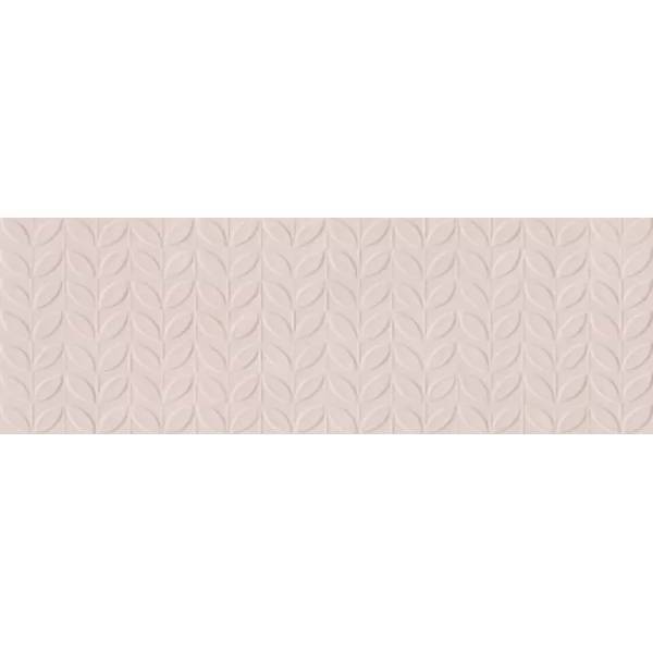 Керамическая плитка Ragno Vida RA6M Struttura Foglia 3D Rosa Rett 30x90