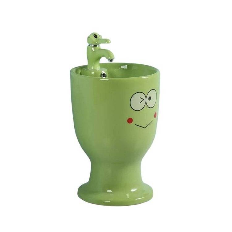 Раковина Gid Aventura 69915 Nb193-G 37 см, зеленая