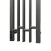Полотенцесушитель электрический Point Фрея PN20738GB П2 180x800 диммер слева, графит блеск фото 3