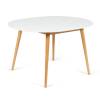 Стол обеденный Tetchair Bosco 13993 белый/натуральный (бук) 100x75x100 фото 2