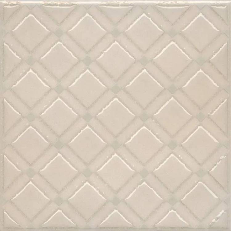 Декор Kerama Marazzi Бахия KMD3STA013GN 1 бежевый светлый глянцевый 9.8x9.8