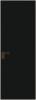 Межкомнатная дверь Profil Doors 1 AGK цвет профиля Деорэ, стекло безопасное 4 мм монохром черный 600x2000