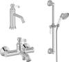 Душевой комплект Jacob Delafon Louise E24360-CP + E24363-CP + E24364-CP