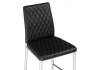 Стул барный Woodville Teon 15515 black, chrome фото 6