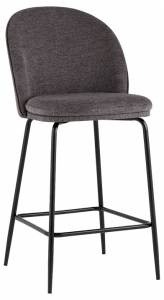 Стул полубарный Stool Group Echo Echo counter chair dark grey темно-серый