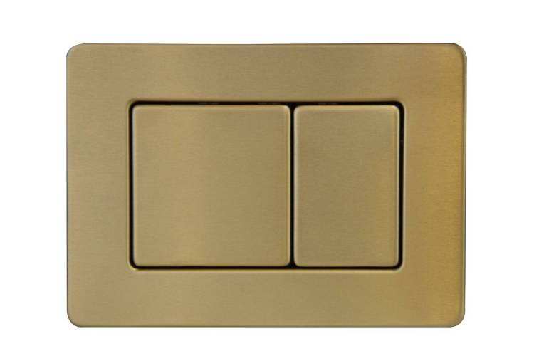 Кнопка смыва Boheme 650-MG нержавеющая сталь Matt Gold