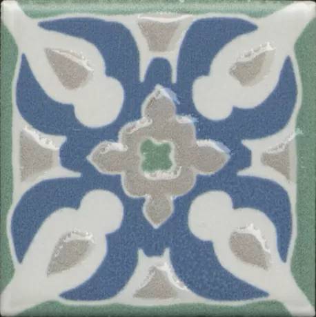 Вставка Kerama Marazzi Анвер OS\B177\21052 7 зеленый 4.85x4.85