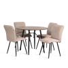 Стул Tetchair Sweet 24647 бежевый, черный фото 10