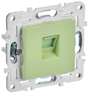 Розетка компьютерная RJ45 IEK Skandy SK-K10-2-K06 мятный