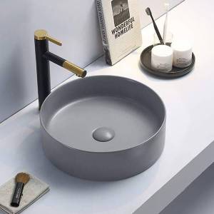 Раковина Comforty 00-00007628 9110MH 40 см, светло-серая