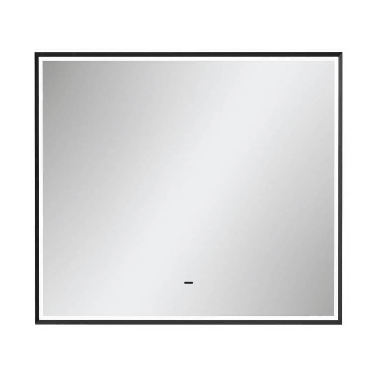 Зеркало Equil Lago zLAGO80-15 с подсветкой, черный, 70x80